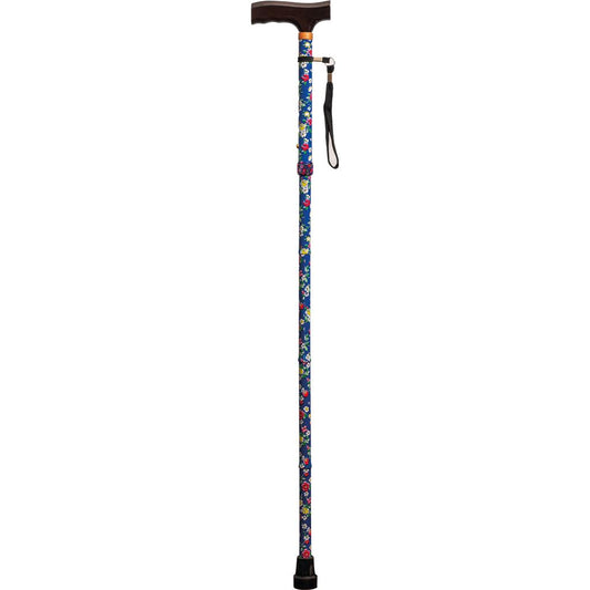 Folding Walking Cane - Patterned