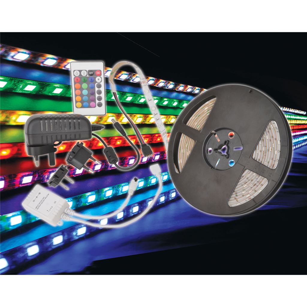 3m DIY LED Tape Kit - IP65 RGB - DK3-RGB30