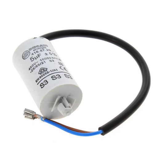 Capacitor Ducati 5mf (m8) P2-uk for Hotpoint/Indesit Fridges and Freezers