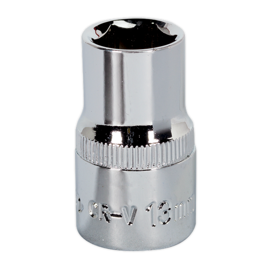 WallDrive&#174; Socket 13mm 1/2"Sq Drive Fully Polished