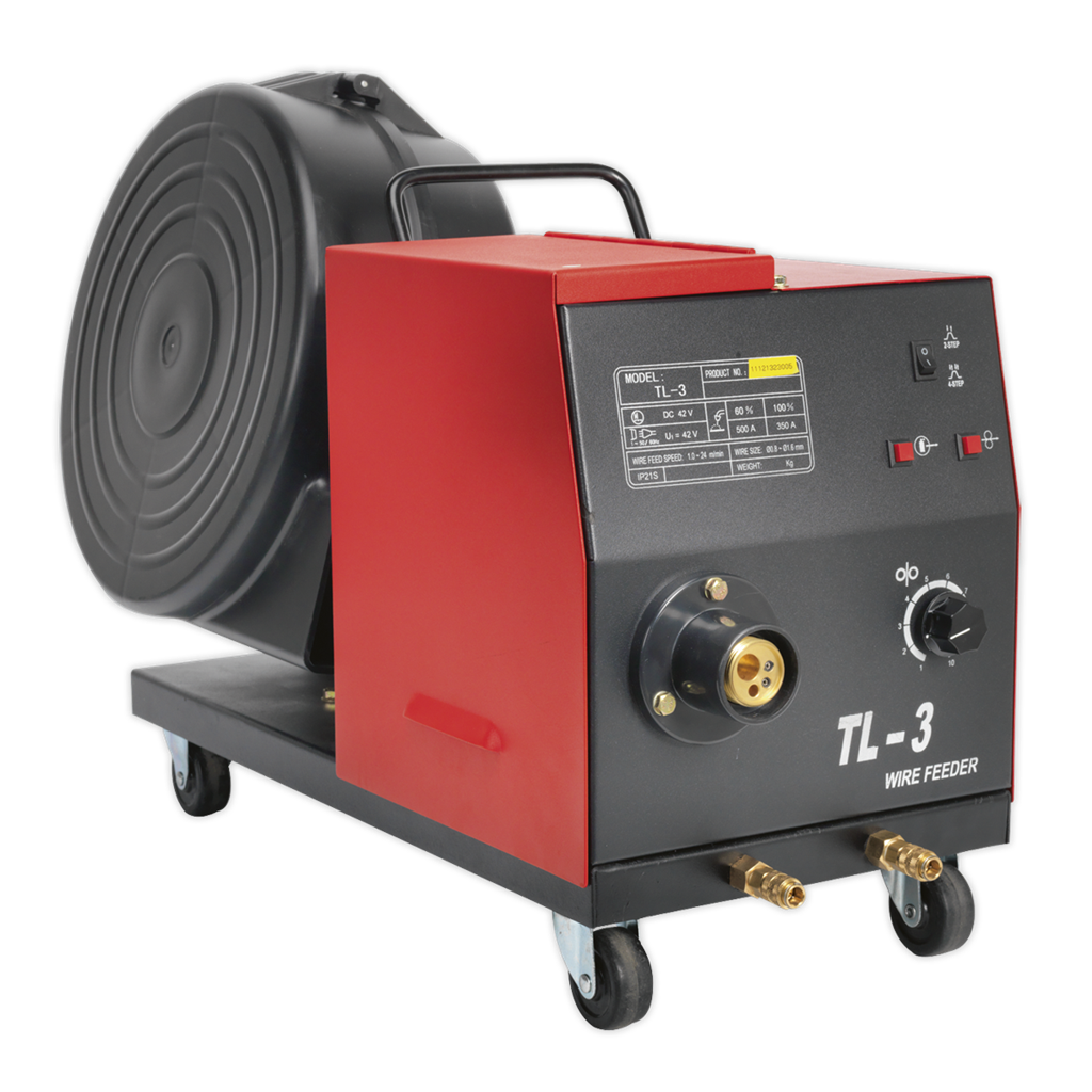 Professional MIG Welder 350A 415V 3ph with Binzel&#174; Euro Torch & Portable Wire Drive