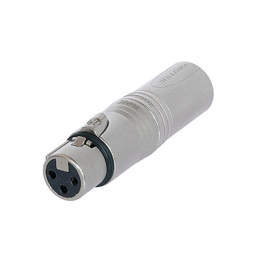 Neutrik NA3FMX 3 Pin Male to 3 Pin XLR Female Phase Inverter Adaptor