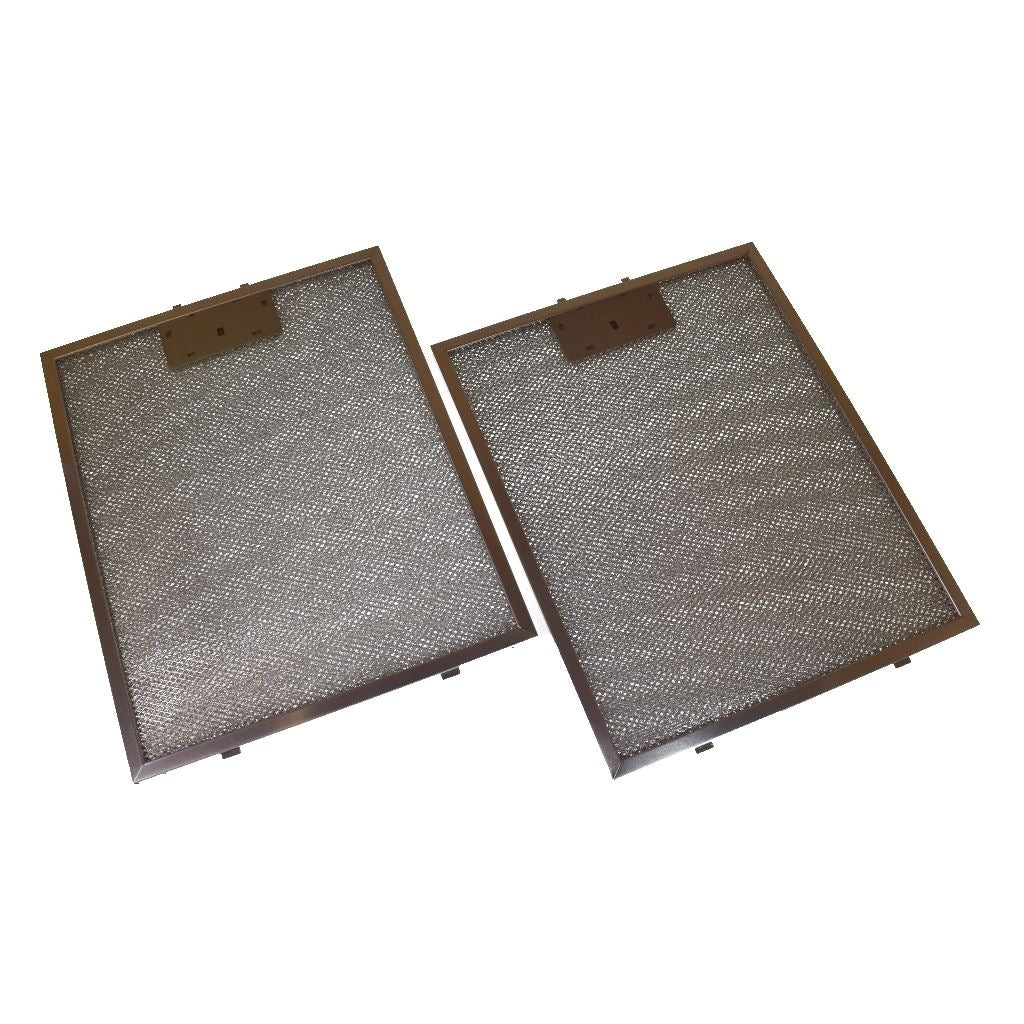 Universal Metal Cooker Hood Grease Filters 320 x 260 mm Pack of 2