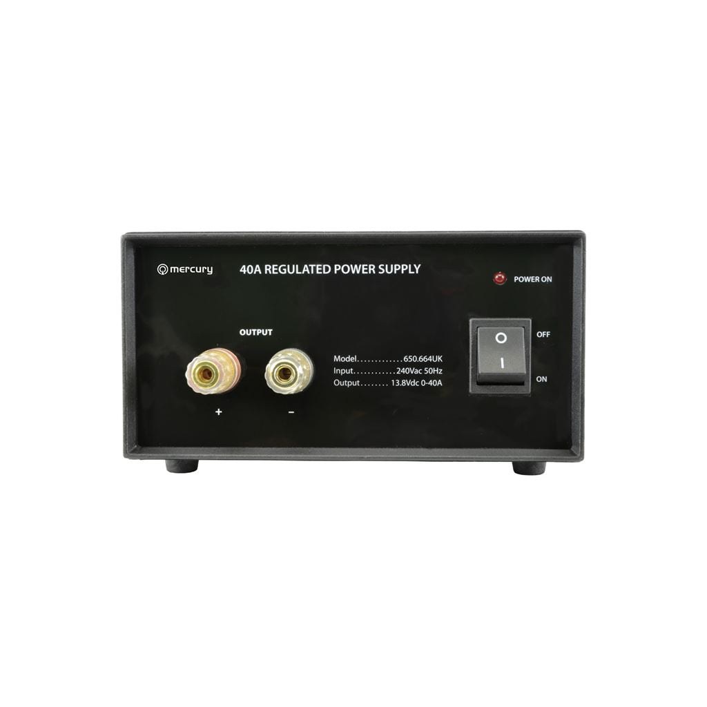 Switch-mode 13.8V Bench Top Power Supplies - (UK version) 40A supply - CB-R40