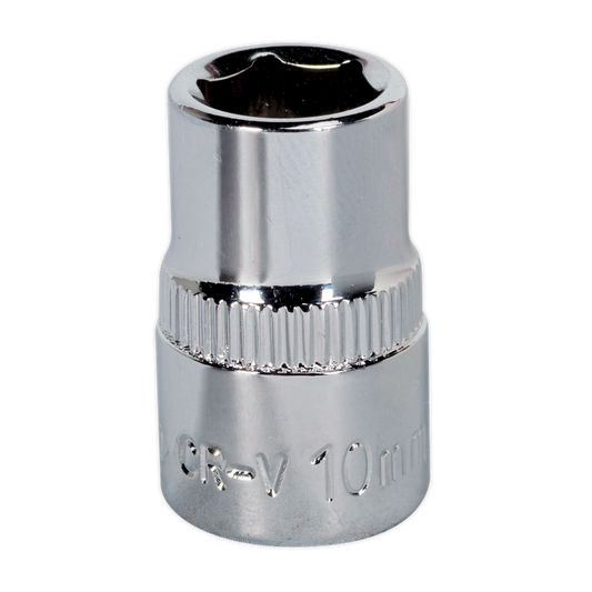 WallDrive&#174; Socket 10mm 3/8"Sq Drive Fully Polished