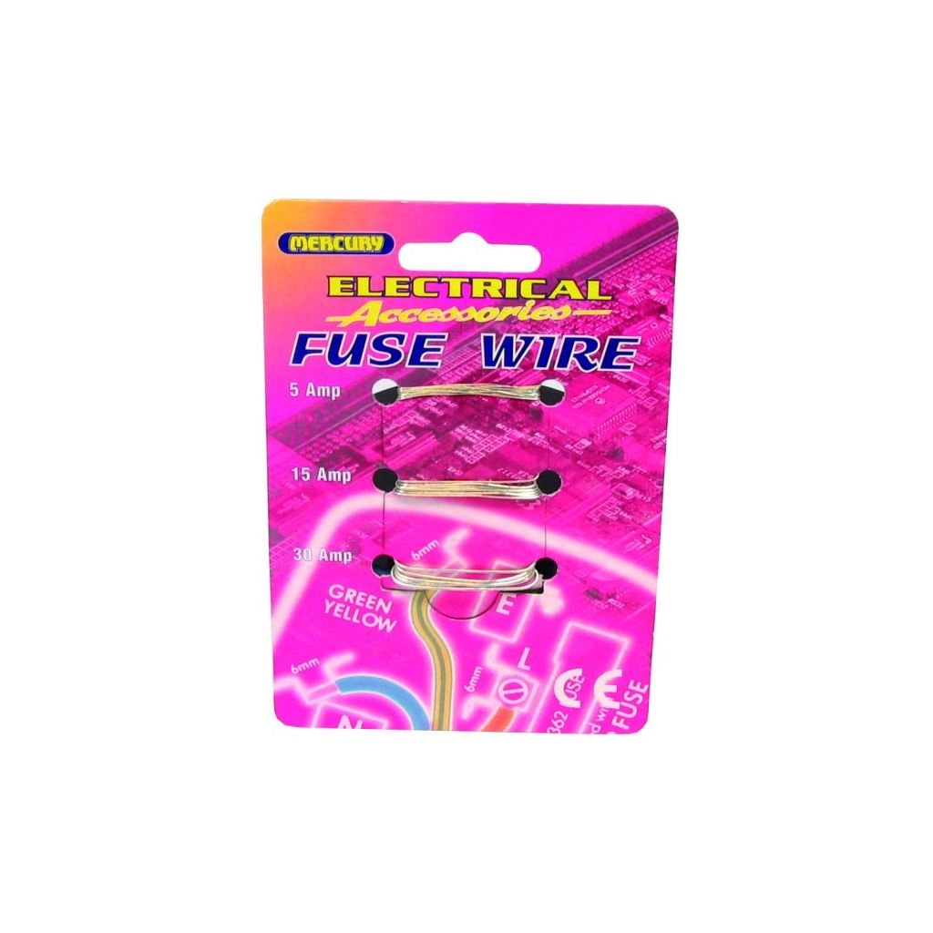 Carded Fuse Wire 5/15/30 Amp