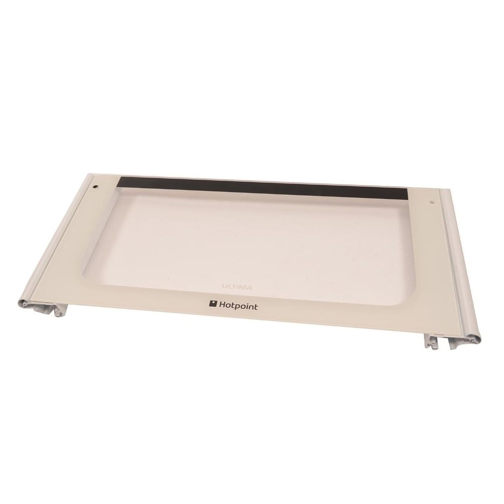 Top Oven Door Glass for Hotpoint Cookers and Ovens