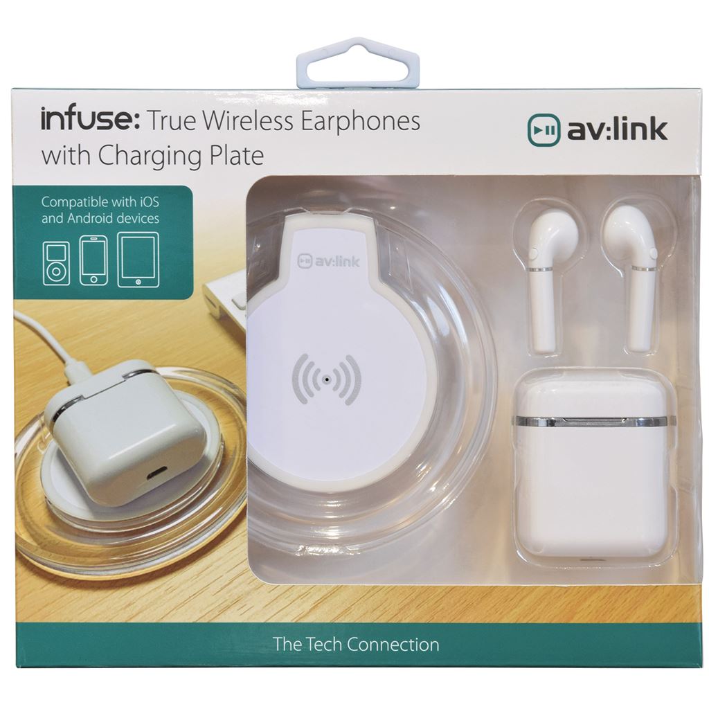 InFuse: True Wireless Earphones with Wireless Charging Plate - Package