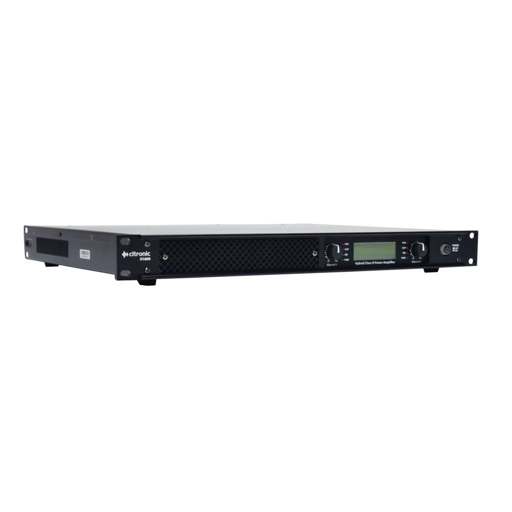 Hybrid Class-H Power Amplifiers - H1600 2x650W @ 4ohm