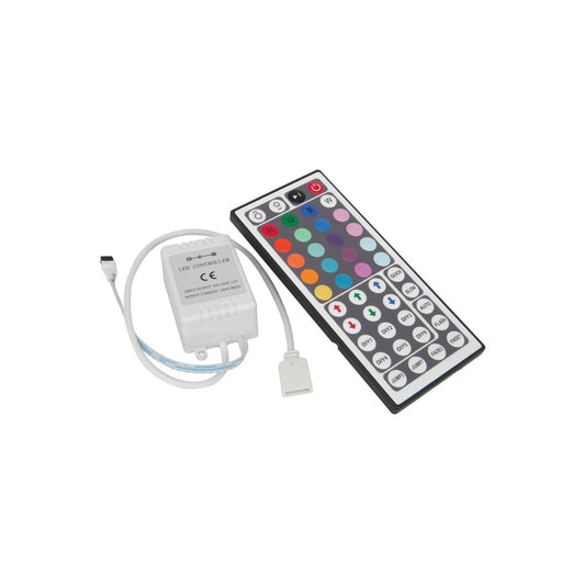 RGB Tape Controller with 44 Key IR Remote - multi function - LTC44IR