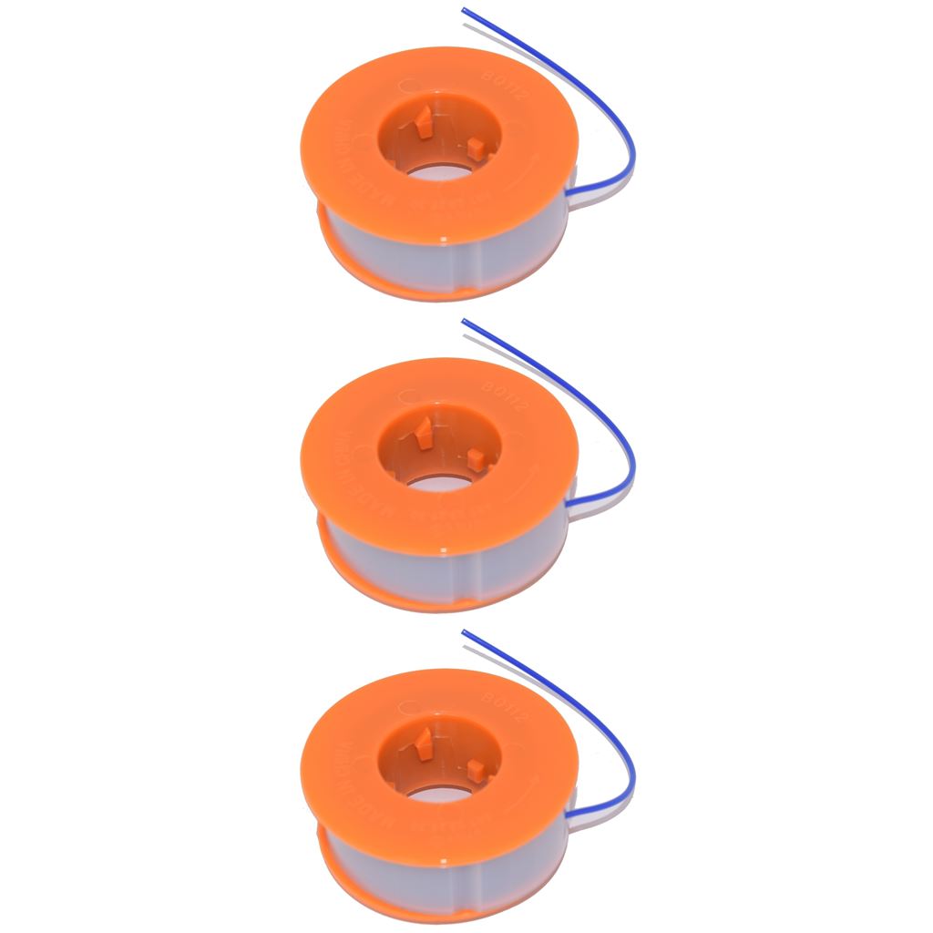 3 x Bosch Strimmer Trimmer Spool And Line ART23, ART26, ART30, ART2300, ART300, ART2600