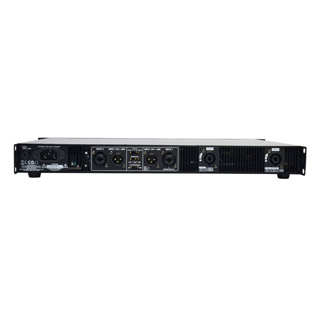 Hybrid Class-H Power Amplifiers - H1600 2x650W @ 4ohm