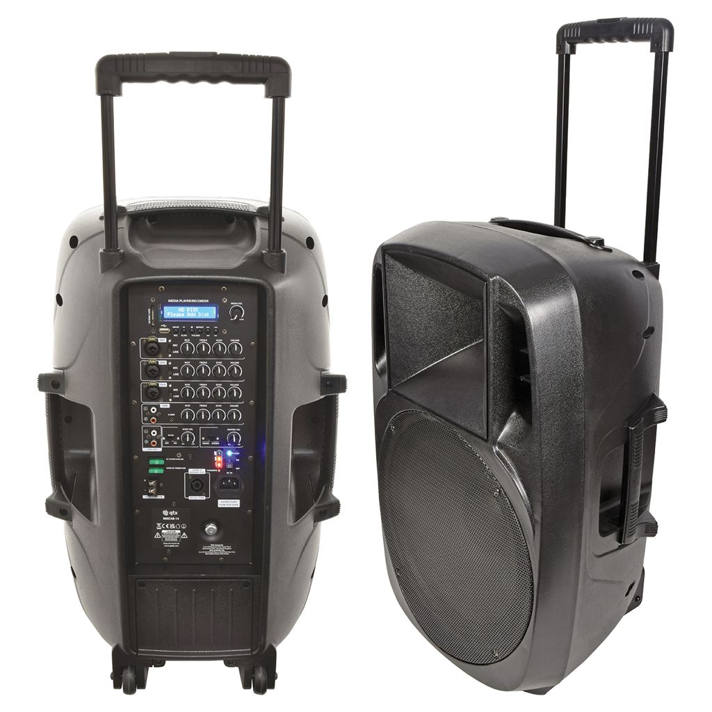 Mixcab-15 Portable Mixer PA - 150W with + USB/SD/FM/BT