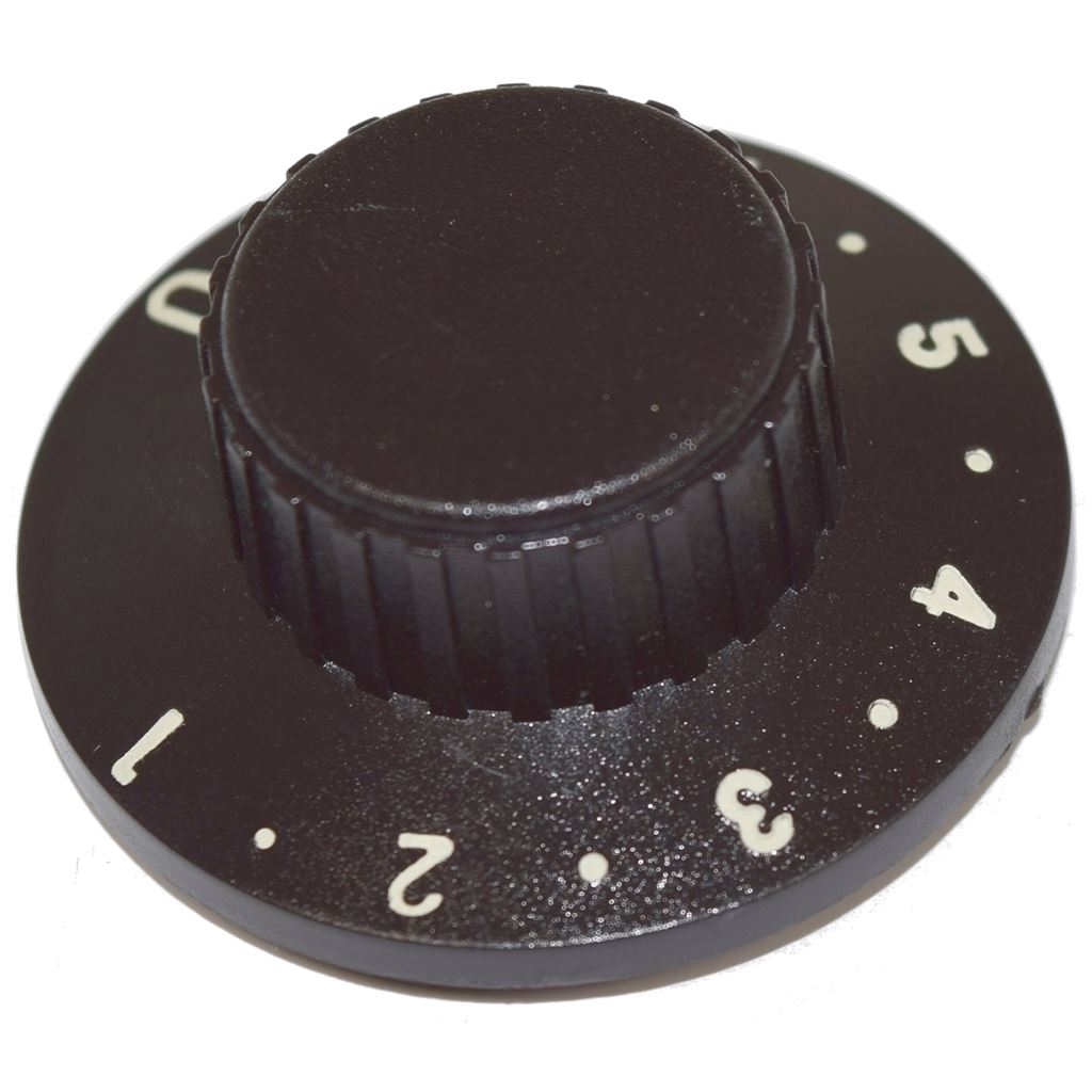 Creda Black Electric Cooker Control Knob