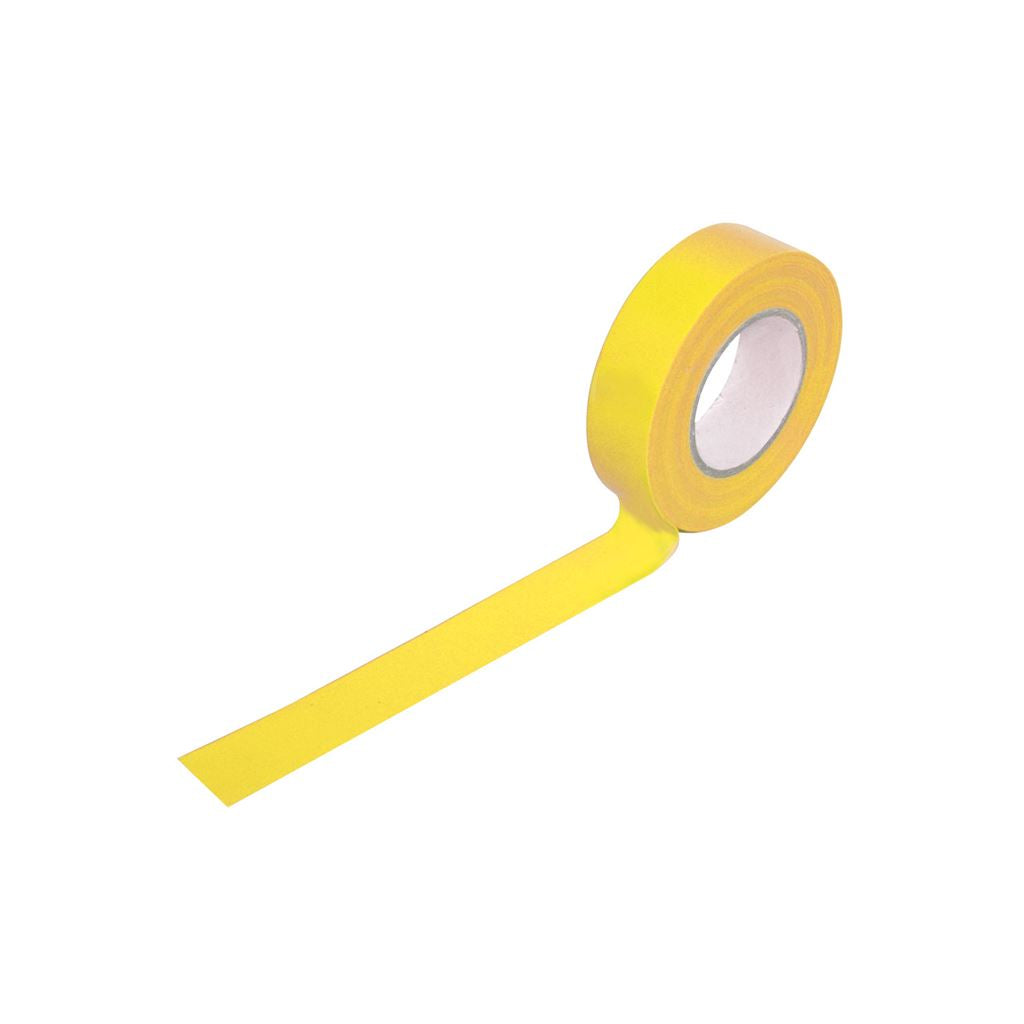 Insulation Tape - 19mm x 20m - PVC20Y Electrical tape, 20m, yellow