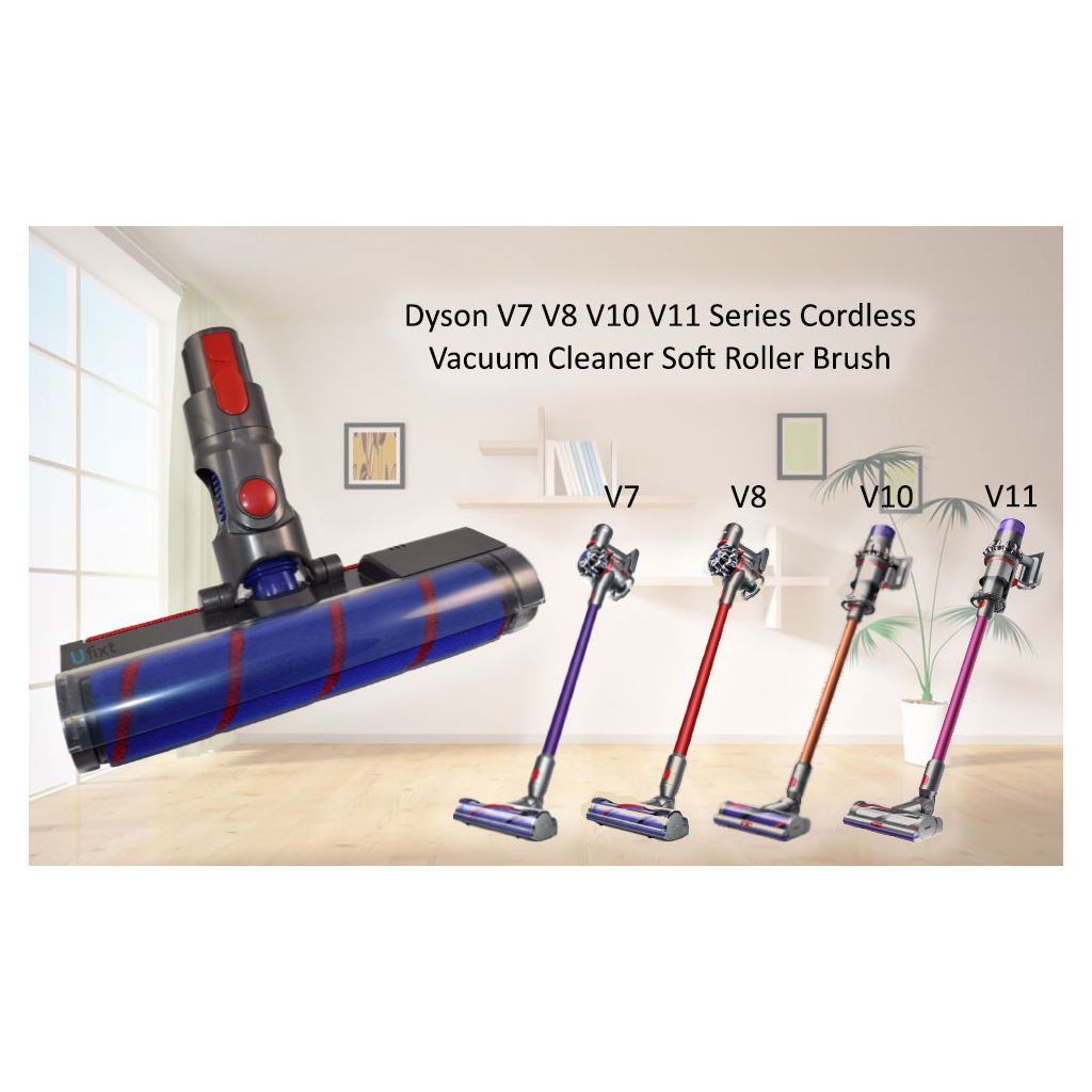 Dyson V7 V8 V10 V11 Series Cordless Vacuum Cleaner Soft Roller Brush Cleaner Head