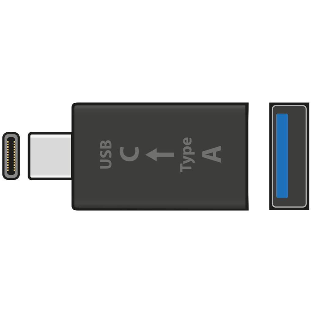 USB3.0 Type-A Socket to Type-C Plug OTG Adaptor