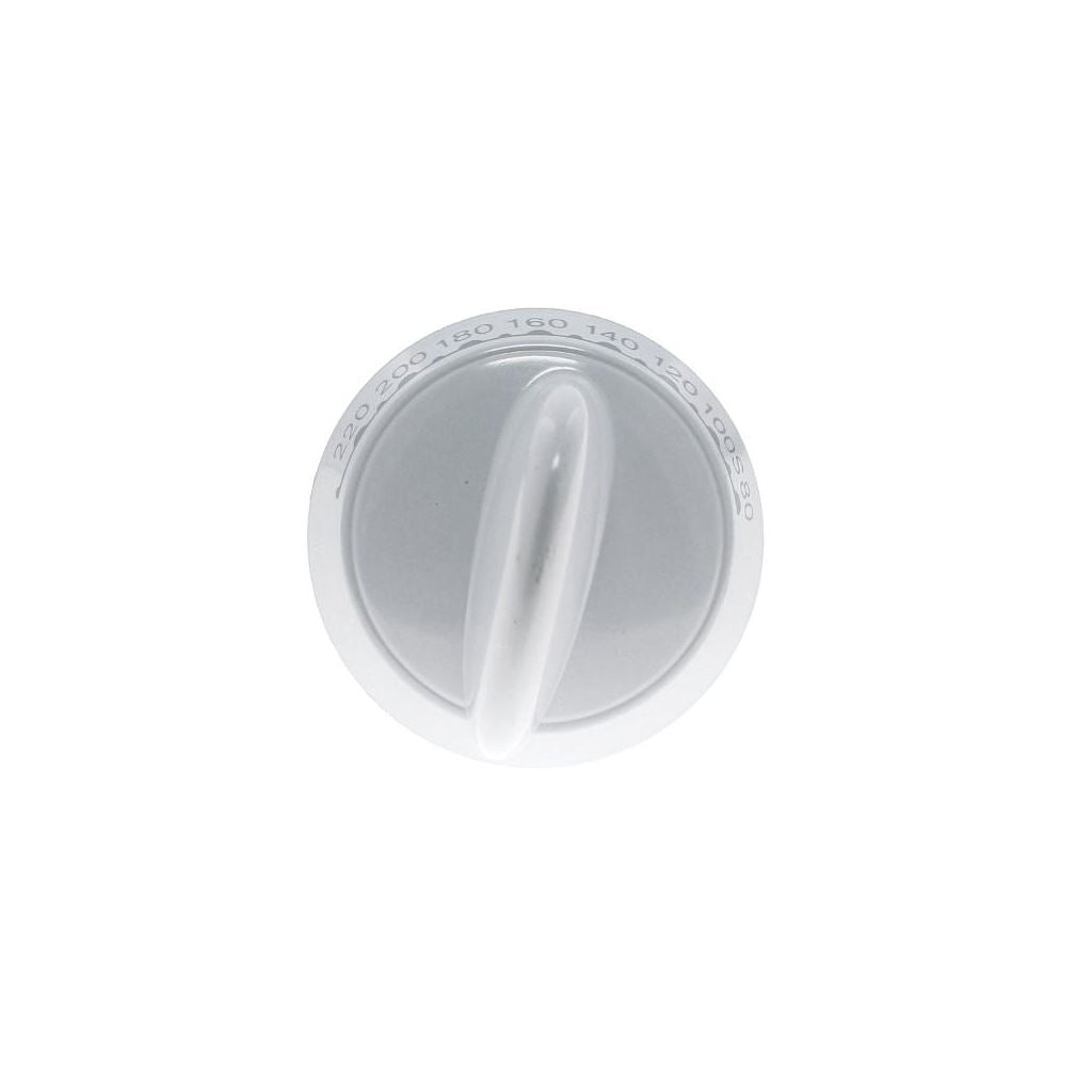 Knob Main Oven White for Hotpoint Cookers and Ovens