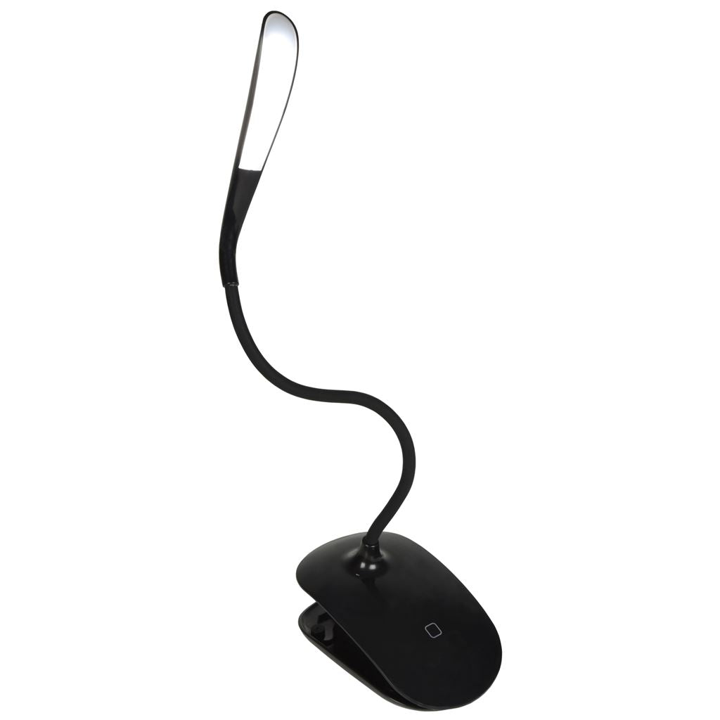 LED USB Clip On Desk Lamp - 14 - Blk - CLIP-LAMP-B