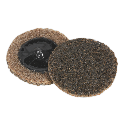 Quick-Change Preparation Pad &#216;50mm Coarse Pack of 10