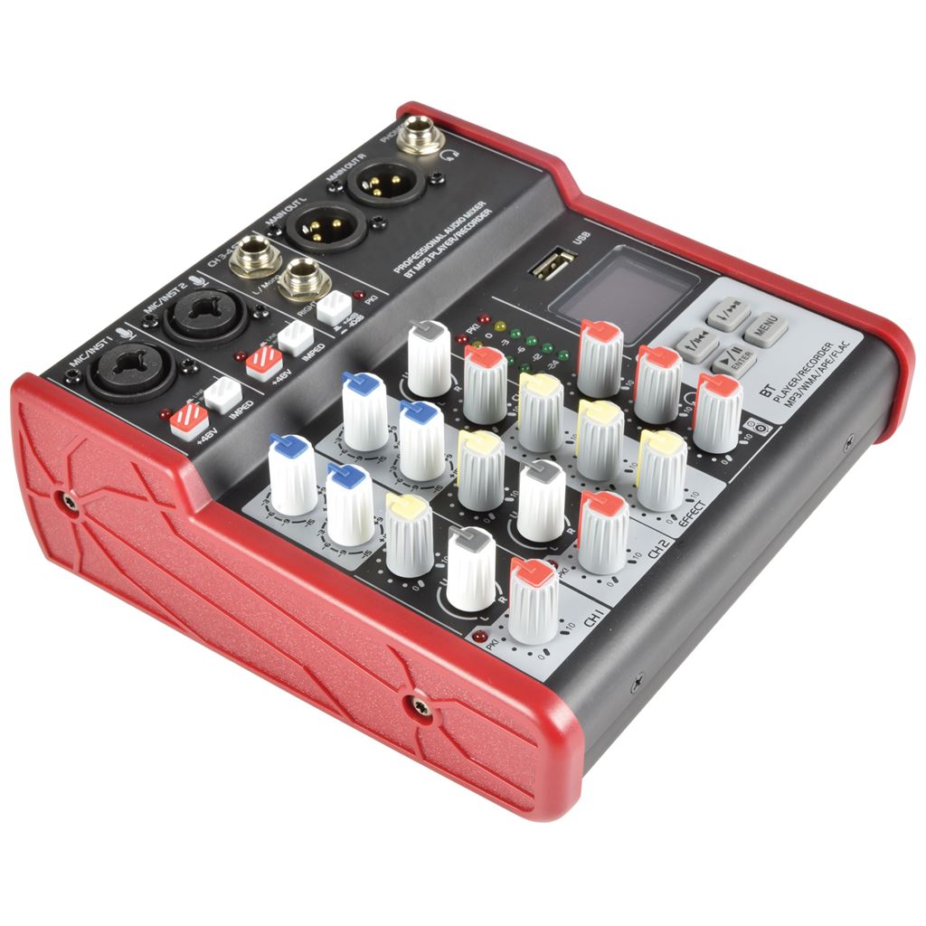 CSM Compact Mixers With USB / Bluetooth - CSM-4 Player