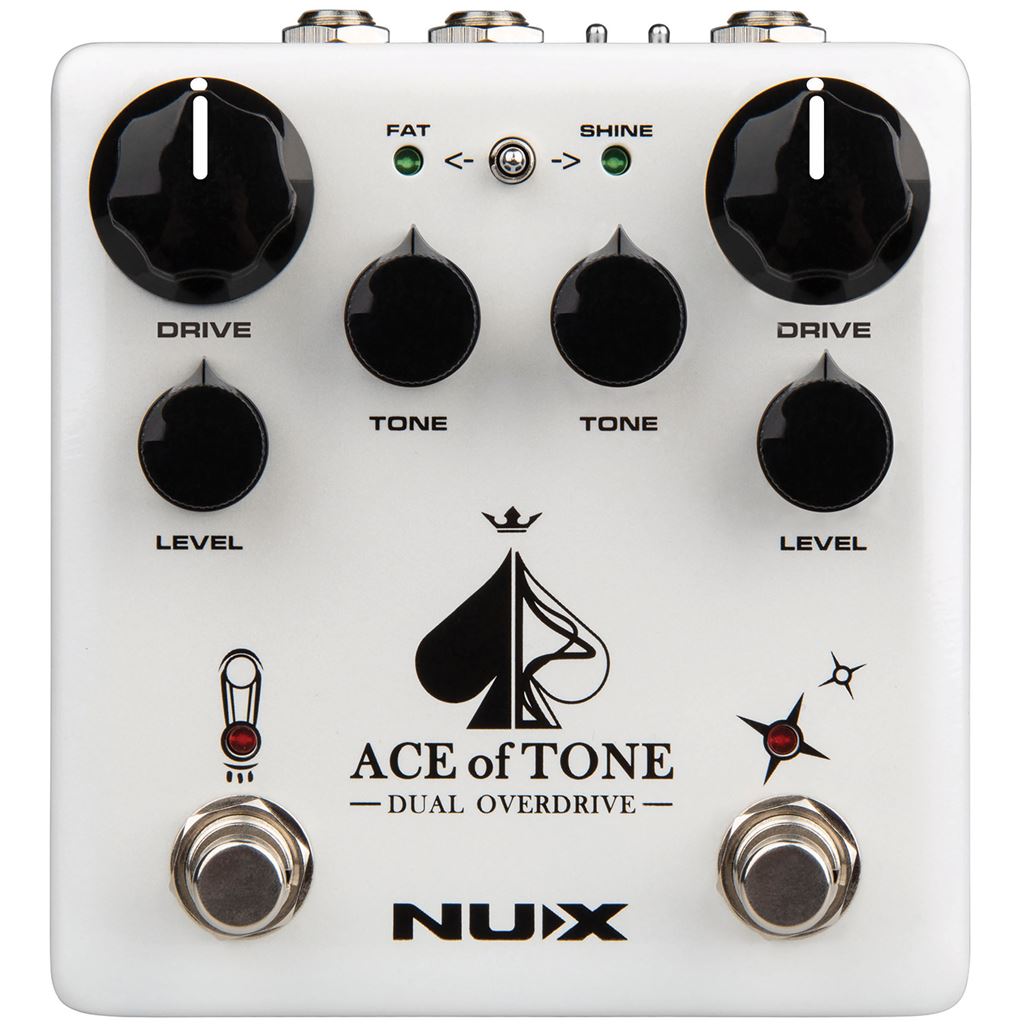 Ace of Tone Dual Stacked Overdrive Pedal