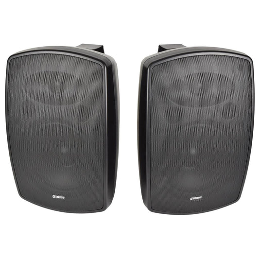 BH Series Indoor / Outdoor Background Speakers - Supplied in Pairs - BH8 Indoor/Outdoor black - BH8-B