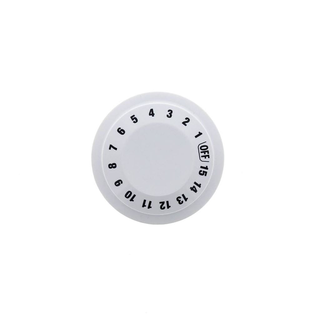 Programme Knob White (led) for Hotpoint Tumble Dryers and Spin Dryers