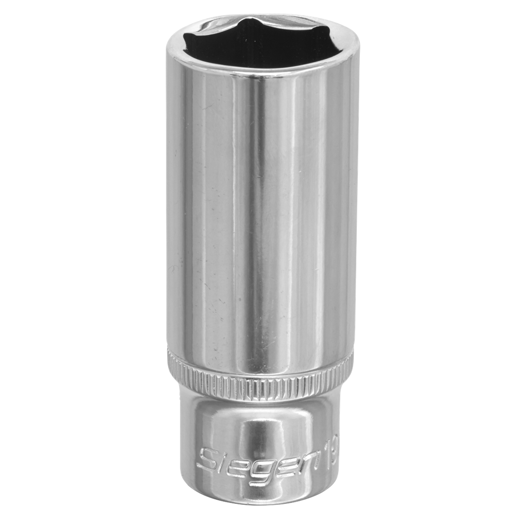 WallDrive&#174; Socket 19mm Deep 3/8"Sq Drive