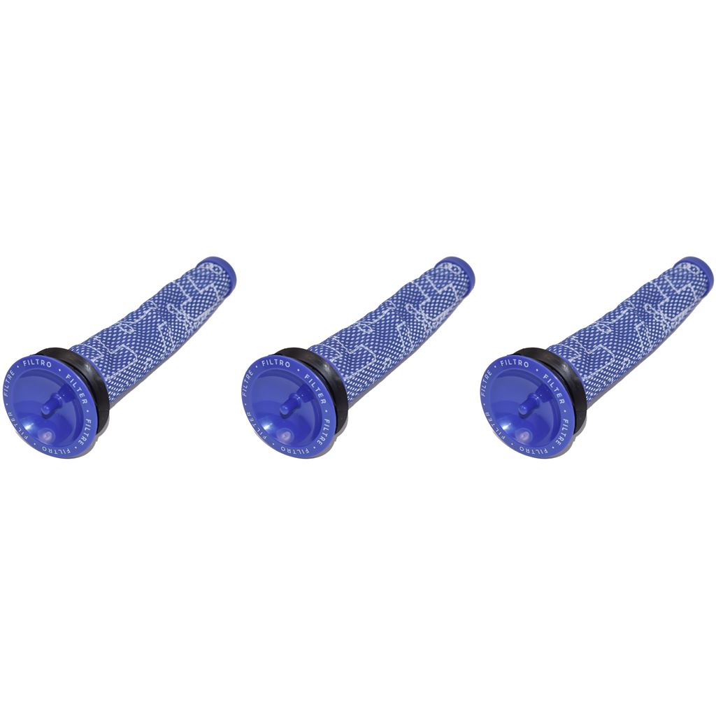 Dyson DC58 DC59 DC61 DC62 V6 V7 V8 Animal Vacuum Cleaner Washable Pre Motor Stick Filters x 3