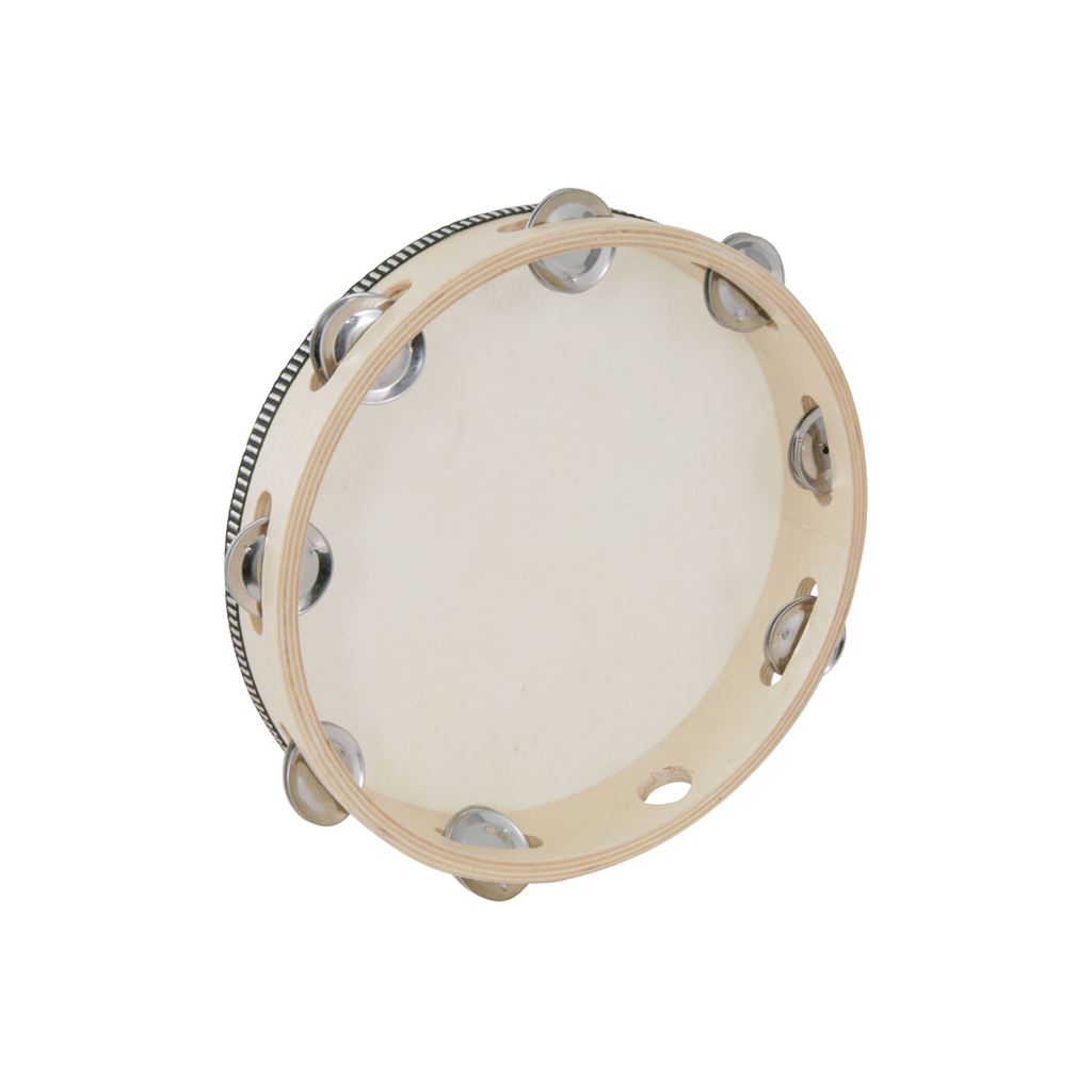 Headed Tambourines - 25cm (10") - TAMB10H