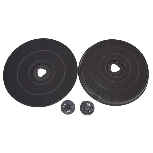 Type E233 Carbon Charcoal Cooker Hood Filter Pack of 2