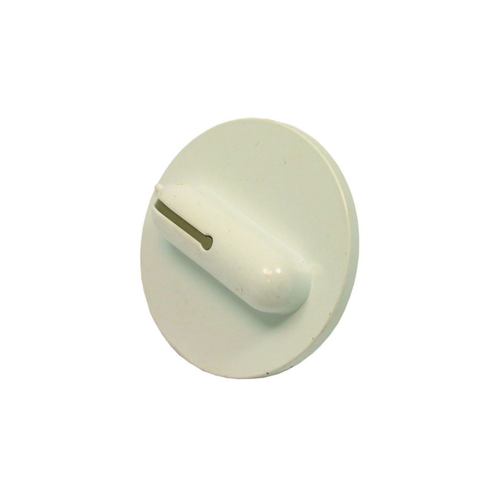 Timer Knob Wht/grey for Indesit/Hotpoint Washing Machines/Cookers and Ovens