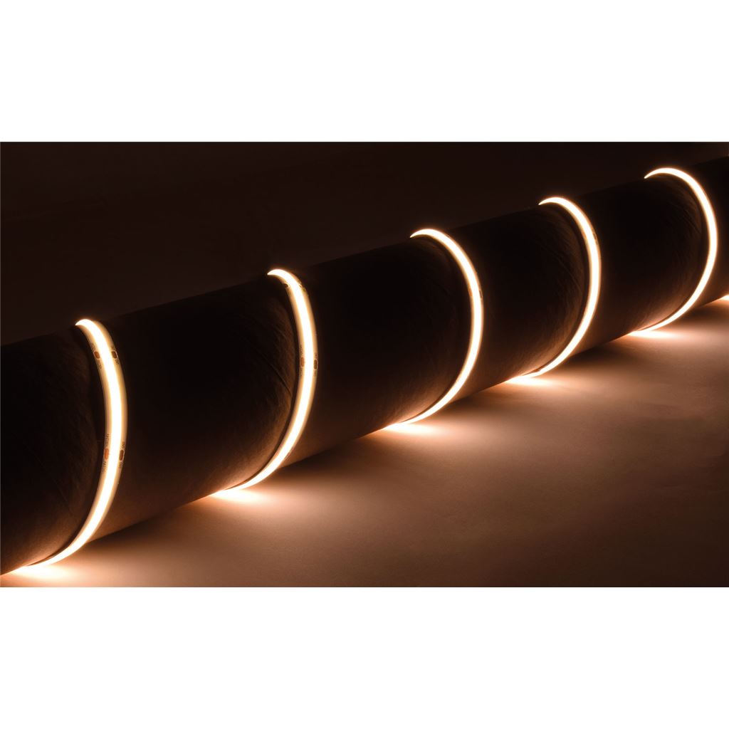 IP20 24V Seamless COB LED Strip 5m - - WW