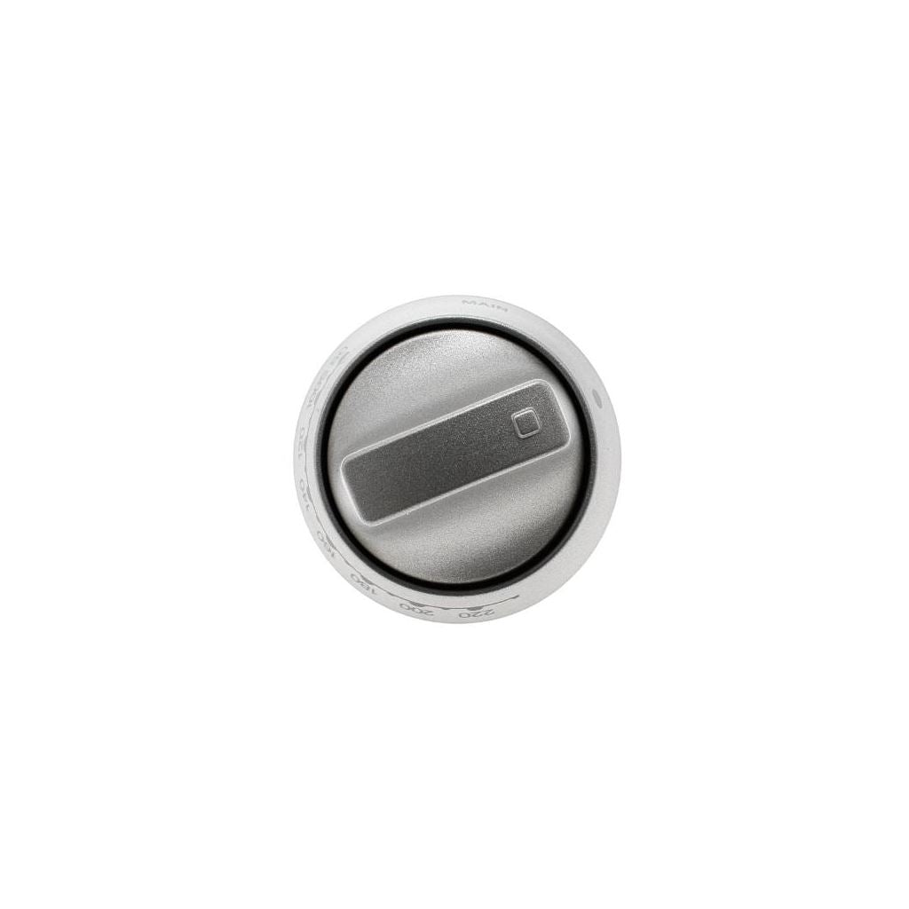 Knob Main Oven Silv for Hotpoint Cookers and Ovens