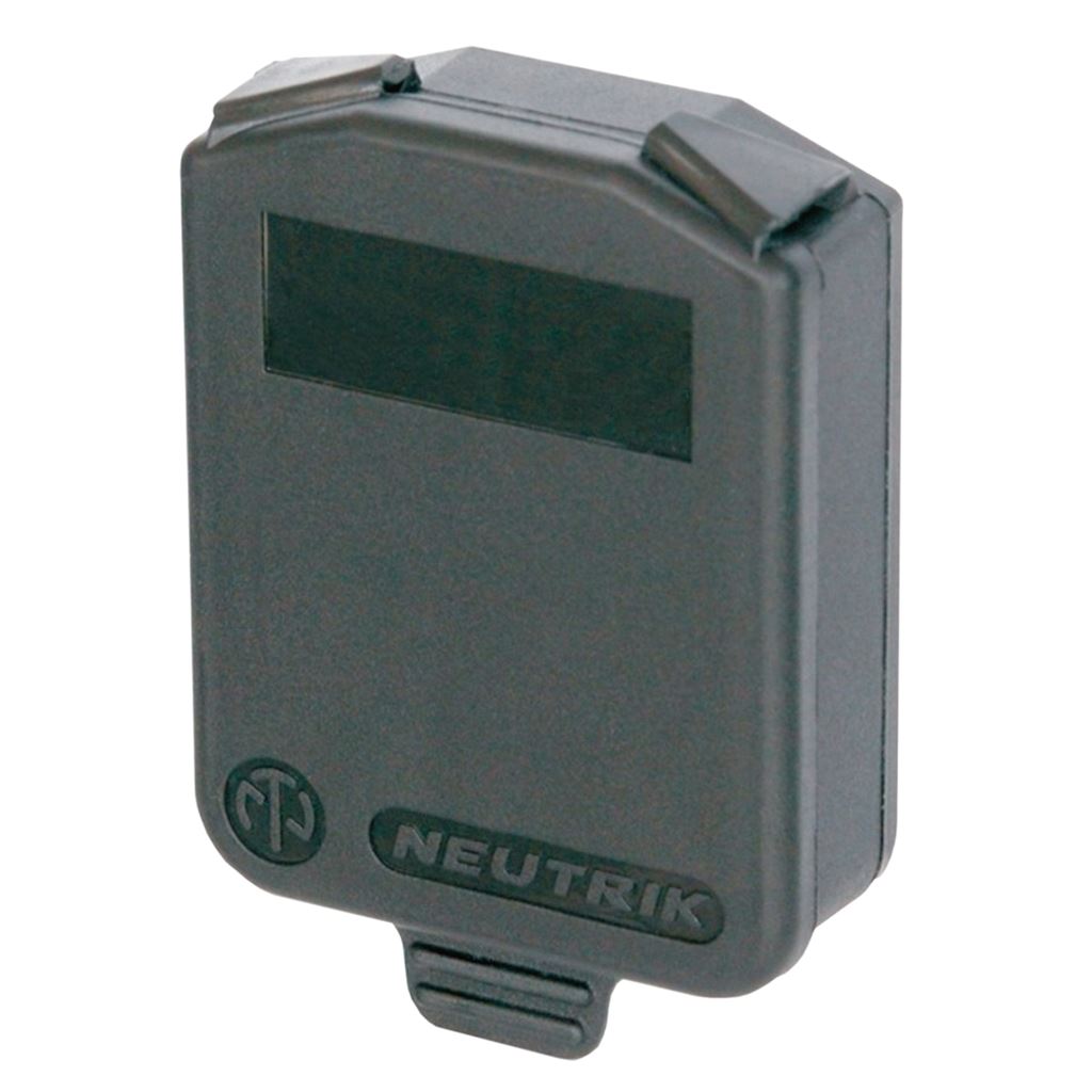 Neutrik SCDX Hinged Cover for Standard "D" Fixing Chassis Connectors With IP54 Ratting