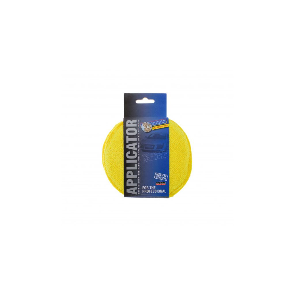 Yellow Microfibre Polish Applicator