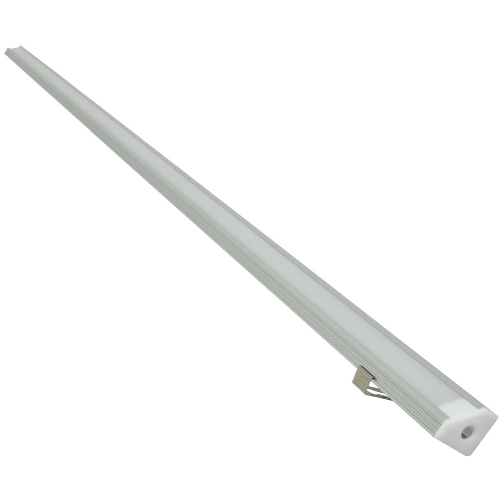 Aluminium LED Tape Profile - Angle 45&#176; - 2m Translucent - AL2-A1919