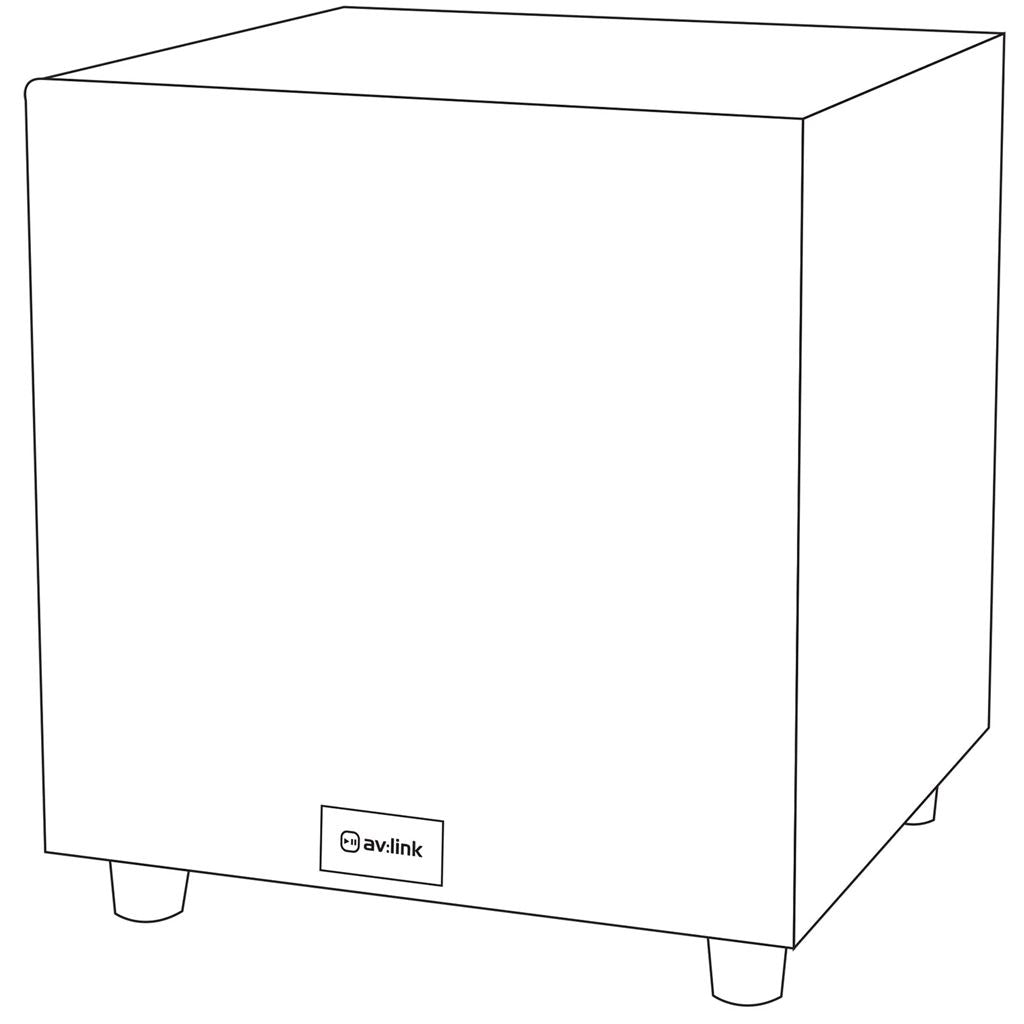 Active Subwoofer Cabinet - M8S 8in 100W