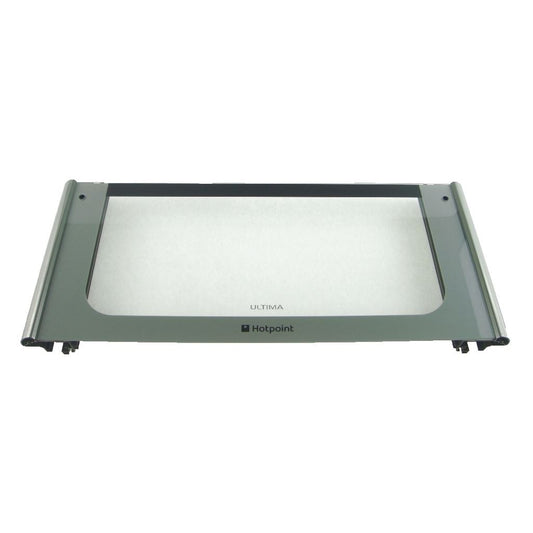 Top Oven Door Glass for Hotpoint Cookers and Ovens