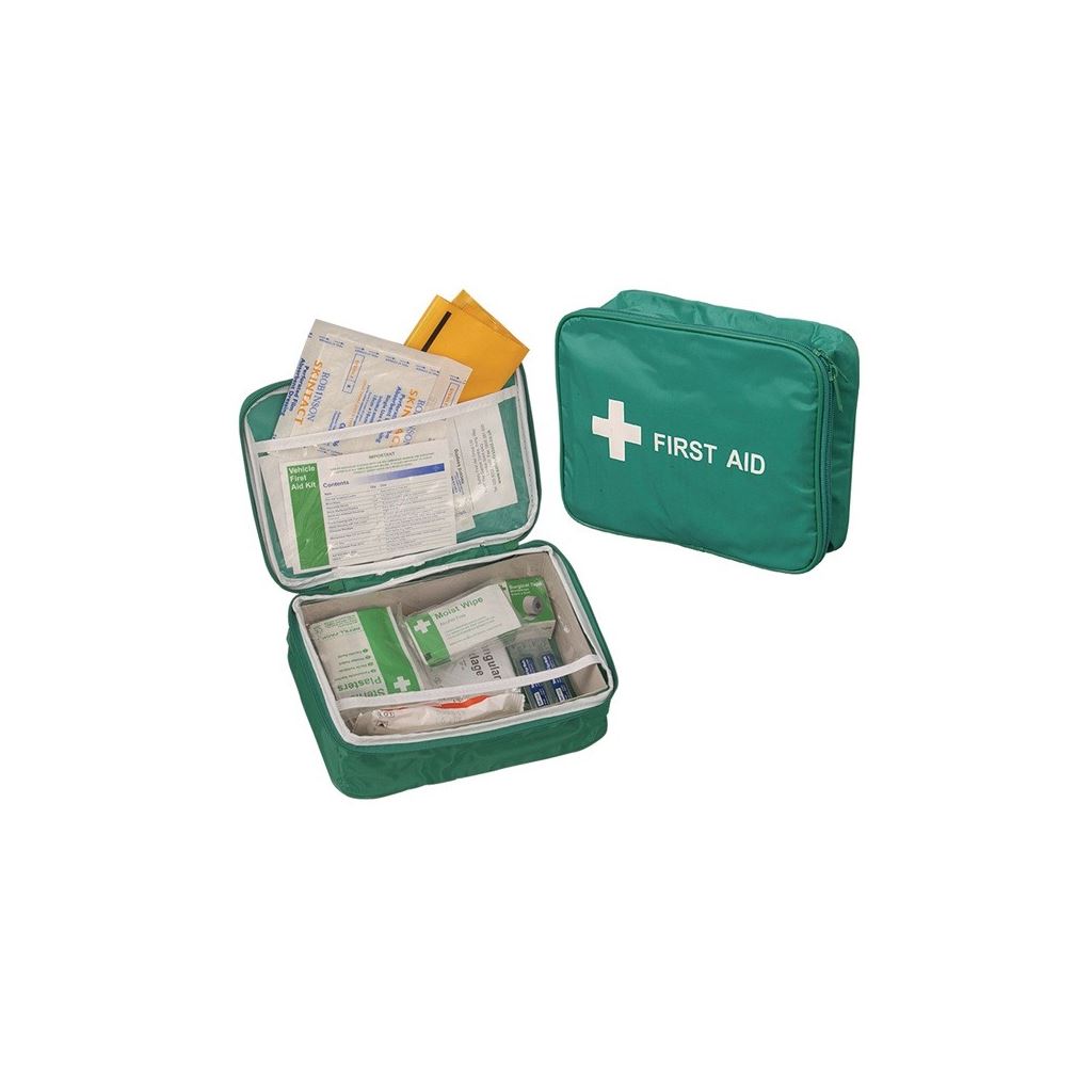 Vehicle First Aid Kit in Nylon Case