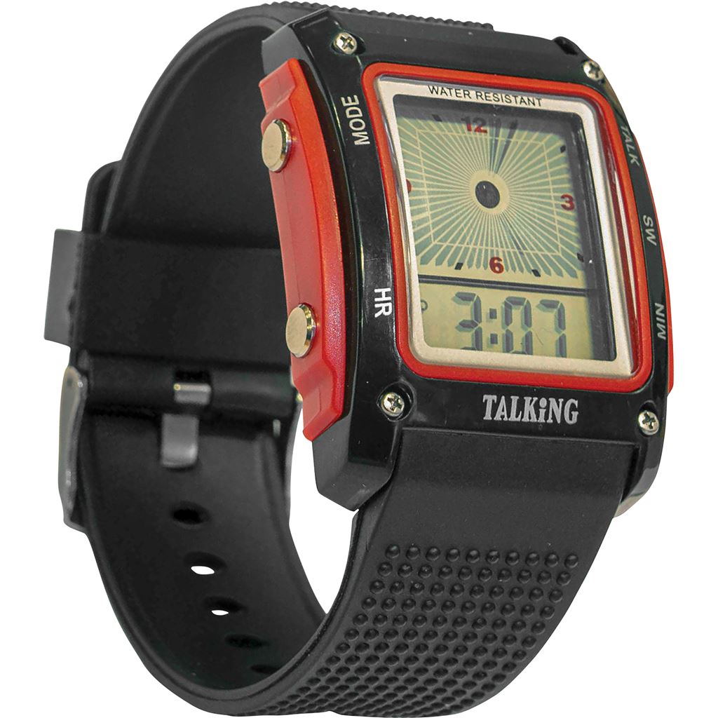 Water Resistant Talking Digital Watch