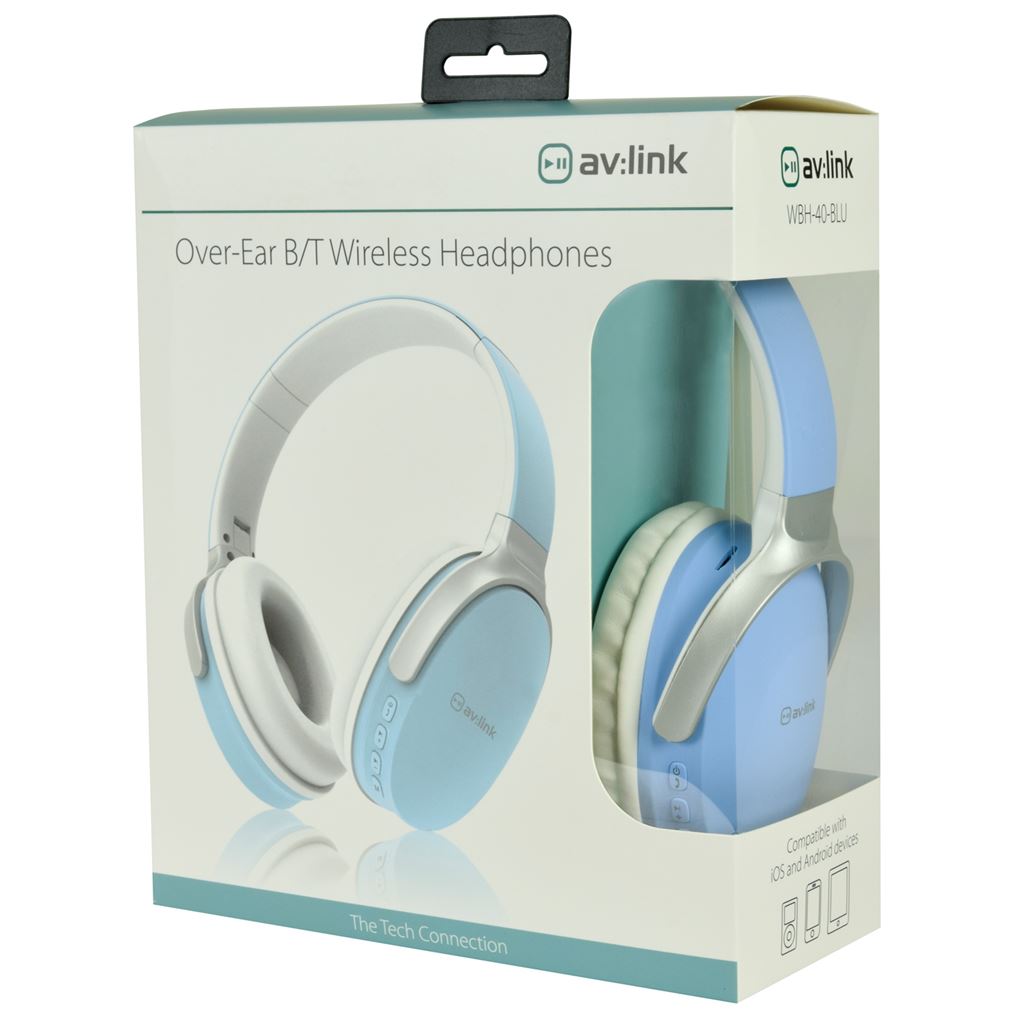 Over-Ear Wireless Bluetooth Headphones - WBH-40