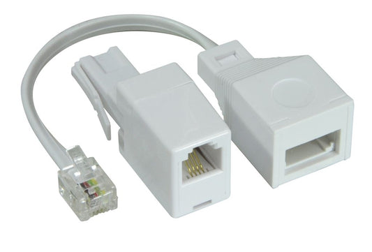 US to UK & UK to US Adaptor Twin Pack