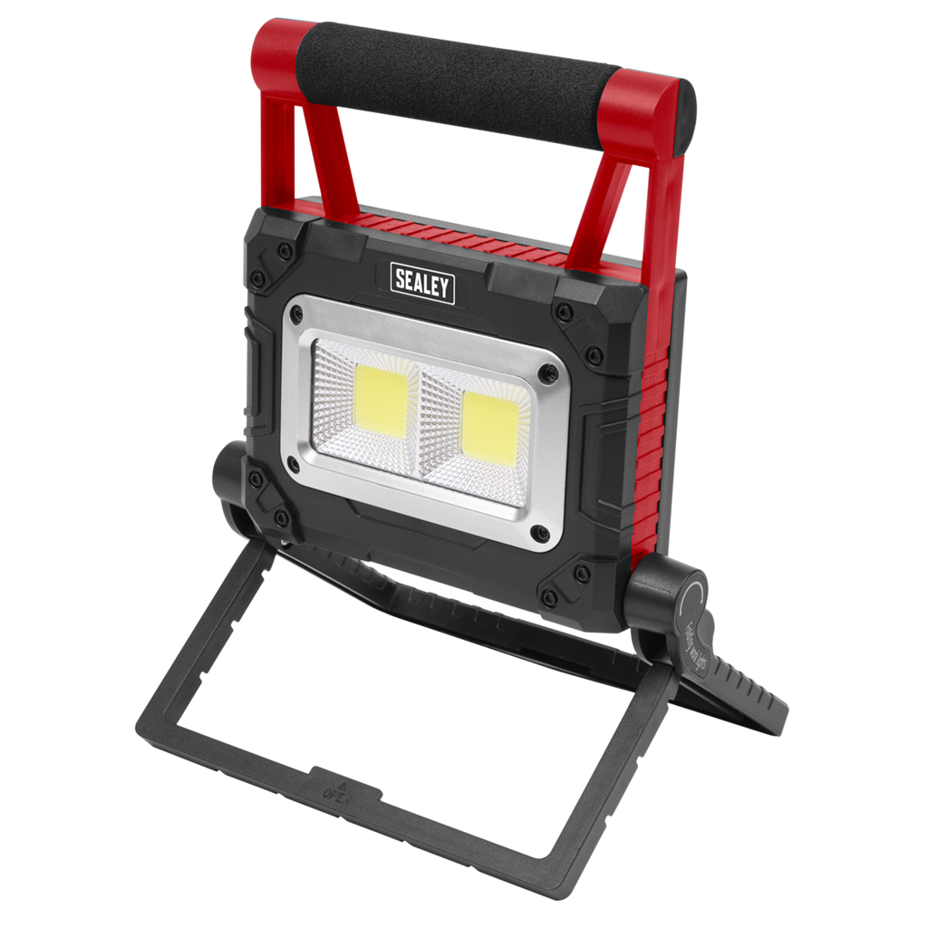 15W COB LED Solar Powered Rechargeable Portable Floodlight