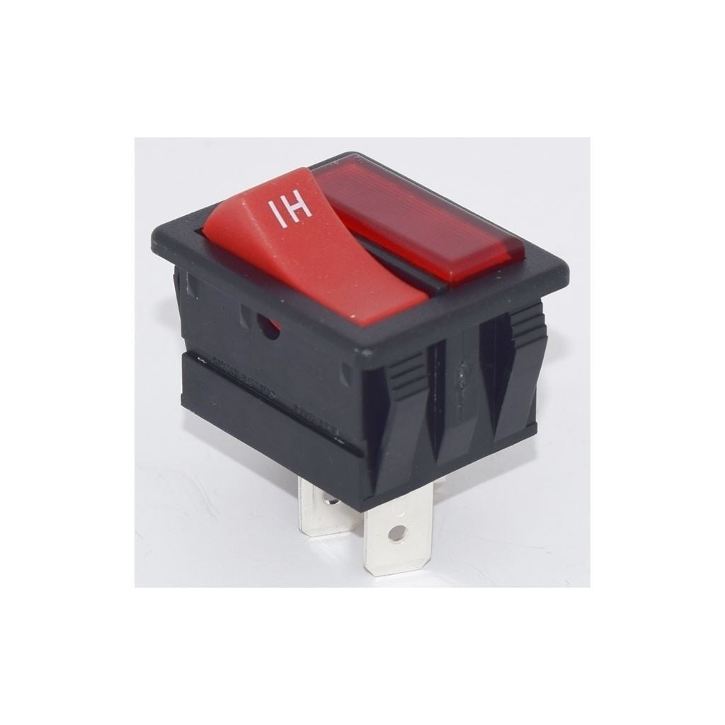 Numatic Compatible Henry Hi-Lo Momentary Red Switch Assembly