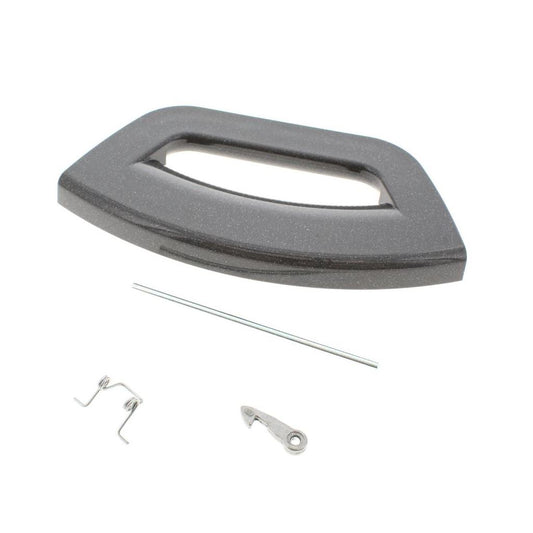 Door Handle Kit - Gr Aphite Futura for Hotpoint Washing Machines