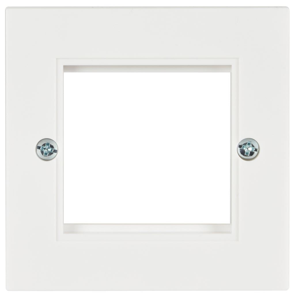 Single Gang Wall Plate Frame for 2 Modules