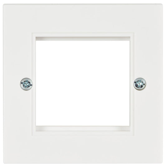 Single Gang Wall Plate Frame for 2 Modules