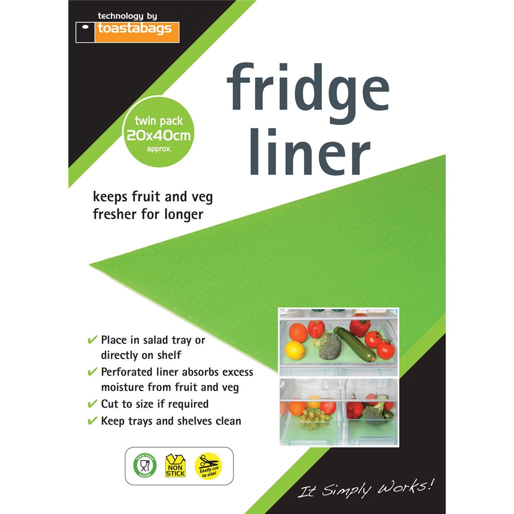 Toastabags Fridge Liners - - 2 Pack - FDL2PK